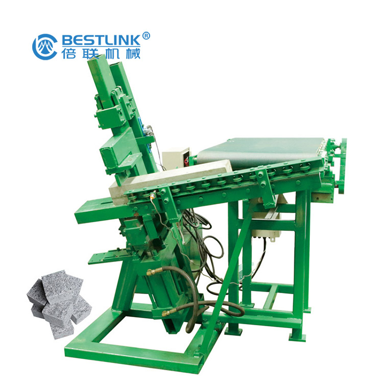Bestlink factory CUBE20C Bestlink Gravity feeding stone brick splitting machine