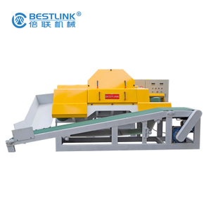 Bestlink Factory Mighty Stone Veneer Saw Machine for Cutting Cobble Stone