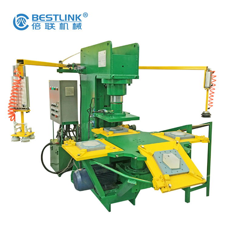 Automatic Stone Recycling Stamping Machine for Waste Marble & Granite Slabs