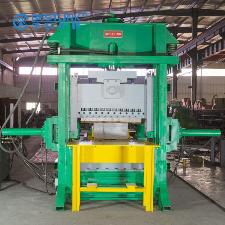 Stone Splitter Machine for Marble Granite, The machines are made of very strong cast iron and provide a big pressure of 300 ton to split the rock stone into small ones