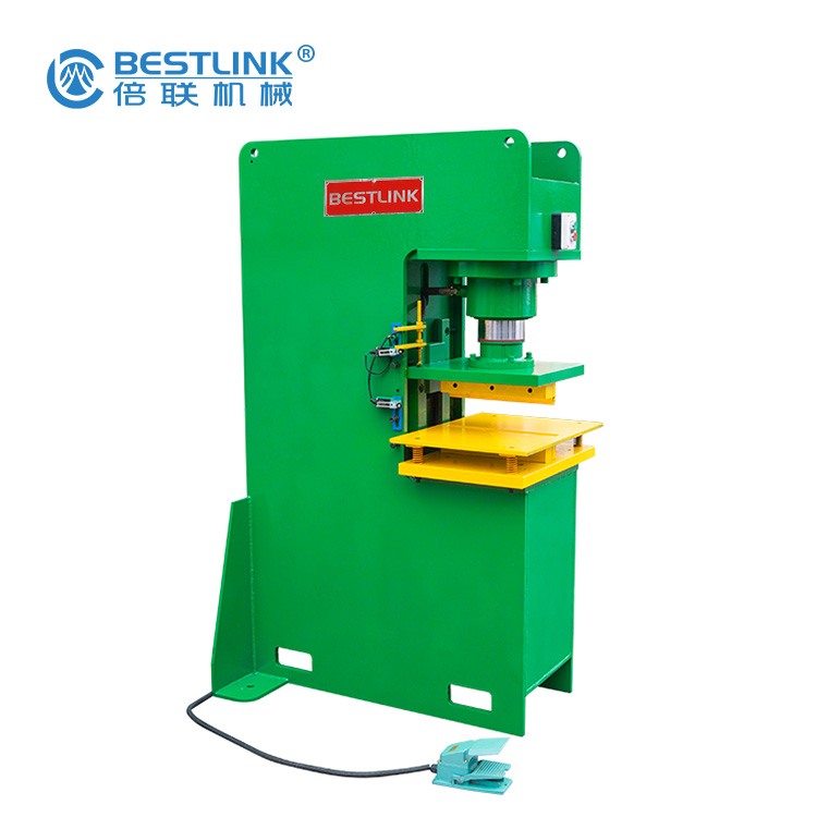 Stone Recycling Machine, which give new value to stone leftovers for beauty of nature?