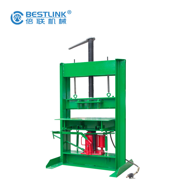 Construction Project Manual Masonry Block Stone Splitter driven by air compressor