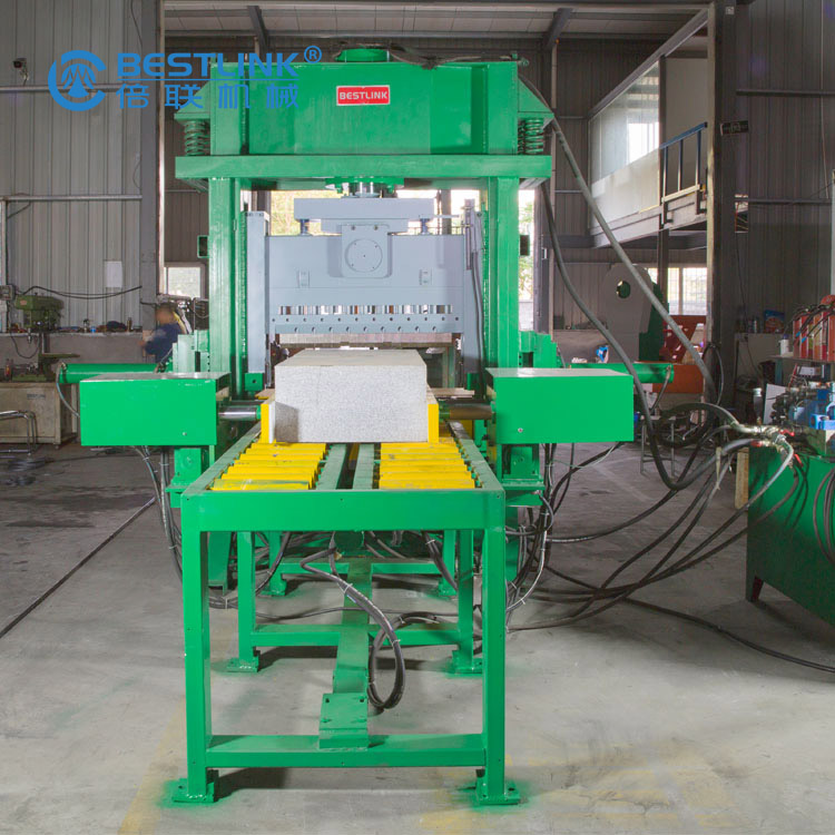 This Hydraulic stone splitting machine are designed for making kerbstone, wall stone, building stone, border stone etc, there are many models to cut various sizes stone, with splitting force from 320T