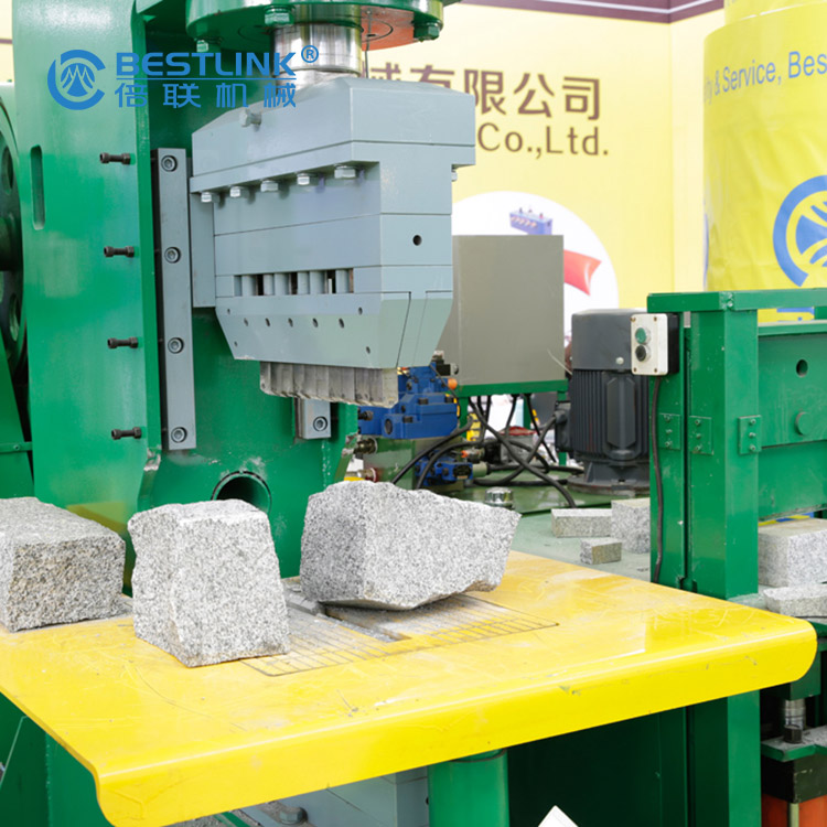 2020 easy operation hydraulic press paving stones splitting machine 