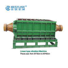 Antique Marble Granite Producing Machine, U-Shape Vibration Finishing Machines for Sale, High Efficiency Polisher for Antique Surface Stone