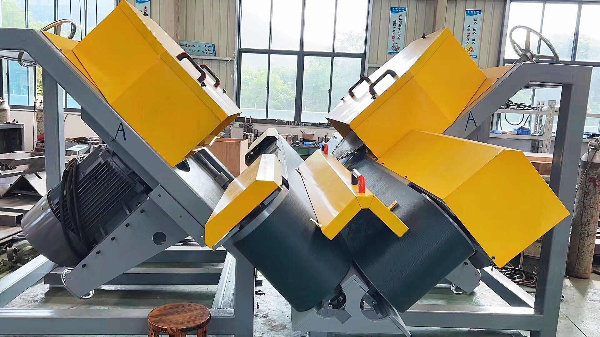 Double blades Thin Stone Veneer Saw Cutting Machines, direct factory supply!