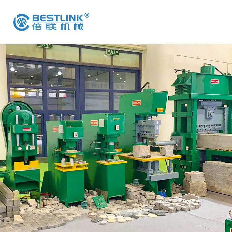 Bestlink Factory Price Stone Guillotine Machine for Making Pavers