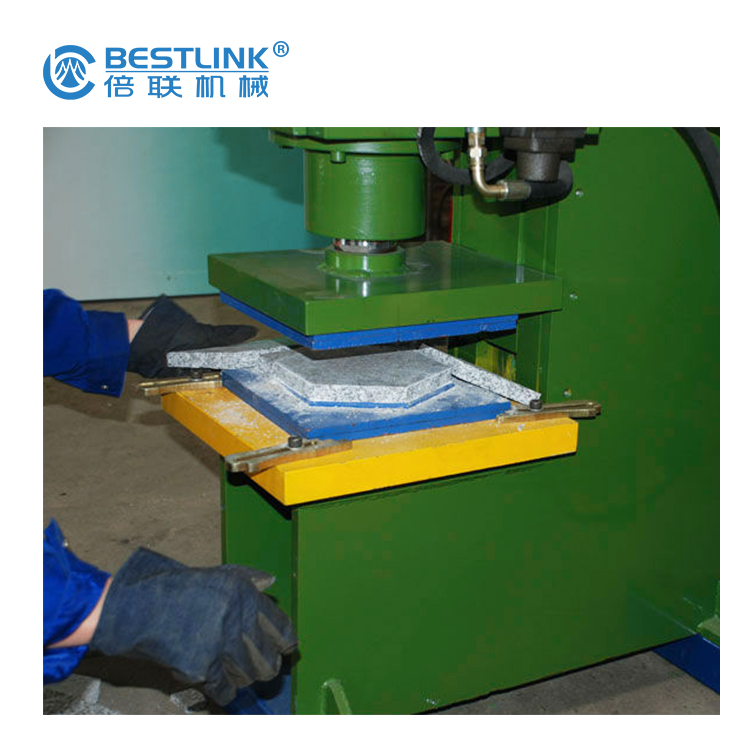 BESTLINK CP90 70T Hydraulic stone recycling machine for pressing 10CM thickness stones