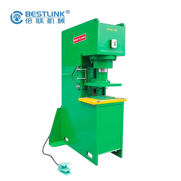 Stone Press Machine to Stamp The Paving Stones, Granite Marble Cutting Machine