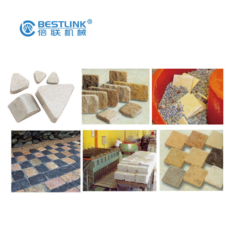 Antique Marble Granite Producing Machine, U-Shape Vibration Finishing Machines for Sale, High Efficiency Polisher for Antique Surface Stone