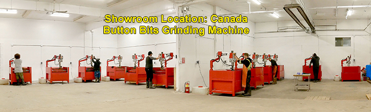 Showroom Location Canada Button Bit Grinding Machine