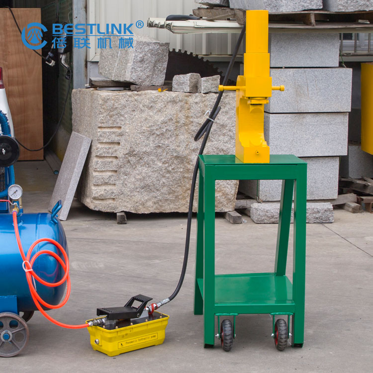 Latest Design Pneumatic Hydraulic Thin Veneer Stone Cutting Machine for Wholesales