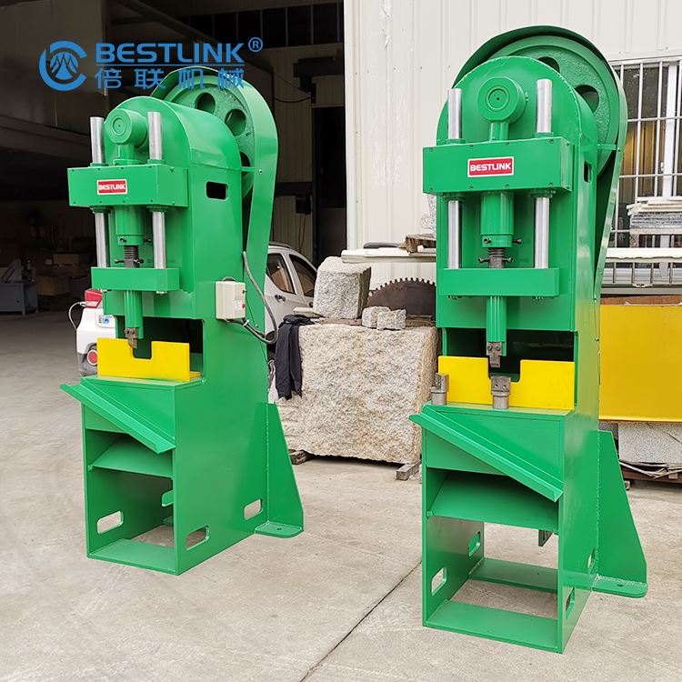 Hydraulic Cutter Deocrative Natural Mushroom Split Face Stone Crushing Cutting Machine