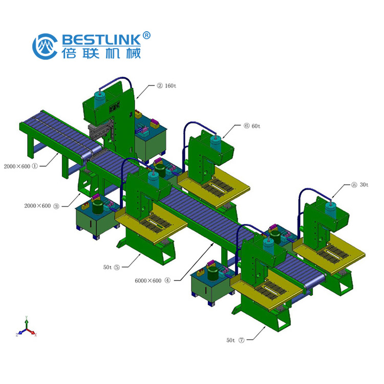 splitting machine (43)