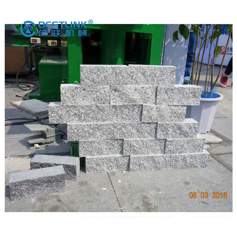 MS 20/40H hydraulic stone mosaic and clading stone brick cutting machine