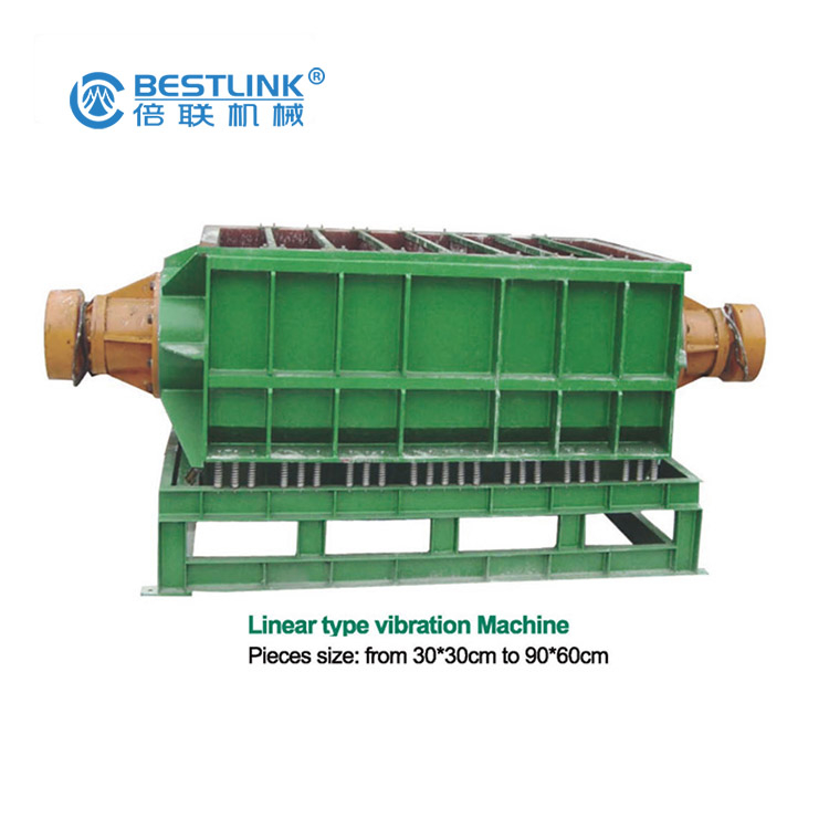 Antique Marble Granite Producing Machine, U-Shape Vibration Finishing Machines for Sale, High Efficiency Polisher for Antique Surface Stone
