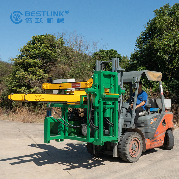 Automatic Stone Splitter High Pressure Natural Stone Splitting Machine Paver Cube Cutter Equipment
