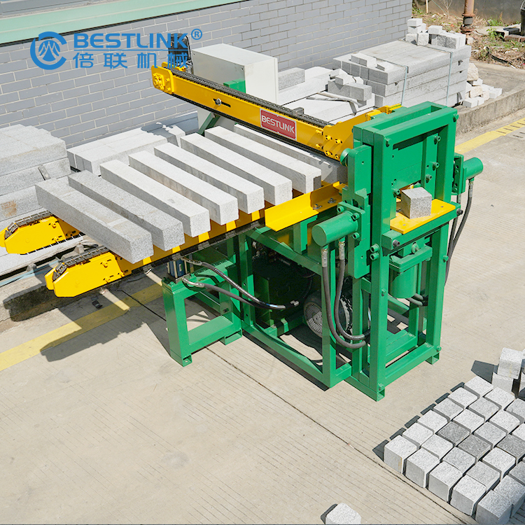 Automatic Stone Splitter High Pressure Natural Stone Splitting Machine Paver Cube Cutter Equipment