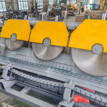 Thin Stone Saw with Triple Saw Blade, Thin Brick Veneer Cutting Machine