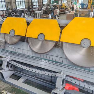 Thin Stone Saw with Triple Saw Blade, Thin Brick Veneer Cutting Machine