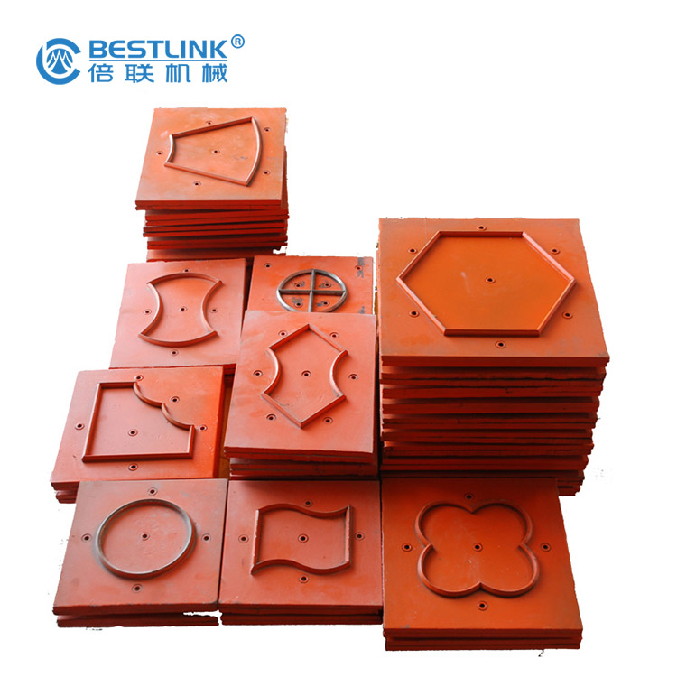 Bestlink Factory 40 Moulds Multifuctional Decorative Stone Tile Stamping Machine